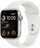 Apple Watch SE GPS (2nd Gen) (White Strap, 44mm) [Location Specific]