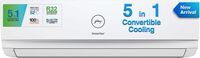 Godrej 1.5 Ton 3 Star, 5-in-1 Convertible Cooling, Inverter Split AC (Copper, Heavy-Duty Cooling at 52 Deg Celcius, 2023 Model)