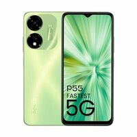 itel P55 5G | Dimensity 6080 | 12GB* RAM+128GB ROM with Memory Fusion| 50MP AI Dual Rear Camera| 5000mAh Battery | 2 Years Warranty | Mint Green