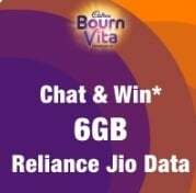 Win Upto 2GB Free Jio Data From MyJio App ‘Bournvita – Tayyari Jeet ki’