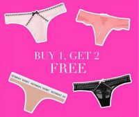 Victorias Secret - Buy 1 Get 2 Free on Panties & Free Mist & More Offers