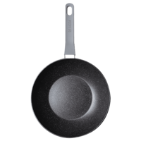 sabichi Haden Perth Non Stick Aluminium Pan (Induction Compatible, Dishwasher Safe, Black)