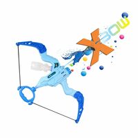 TOTA 2-in-1 Xbow Water Pichkari and Bubble Gun | Big Holi Pichkari with High Pressure Mechanism for Long Throw | Includes 4 Vibrant Holi Colours + Bubble Solution