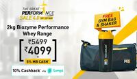 MuscleBlaze: The Great Perfomance Sale 4.0 [18th - 22nd March] Upto 45% off + 10% Extra off