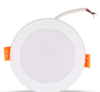 Hosper Pvc Plastic Concealed Light Aqua - Round (Green, 6 Watt, Pack of 1)