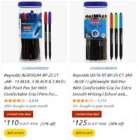 Reynolds Pens Upto 63% off