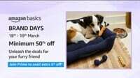 Amazon Basics Pets Brand Days [March 18 - 19] Up to 60% Off + 5% Extra Off For Prime