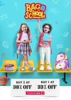 Firstcry Bag To School Sale - Upto 83% Off On School Bags Lunchbox Stationary Water Bottles And More