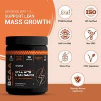 Nirvasa BCAA Pre Workout Advanced Powder with L-Glutamine of Blueberry Flavour- 210 G Protein Shake