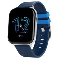 boAt Matrix Smart Watch with 1.65” AMOLED Display, Always On Mode, Slim Premium Design, Heart Rate & SpO2 Monitoring, Health Ecosystem & Multiple Sports Modes, 3ATM & 7 Days Battery Life(Ocean Blue)