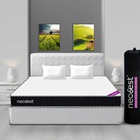 Neobest - Orthopedic Dual Comfort Soft & Firm 6 inch Queen High Resilience (HR) Foam Mattress, 78x60x6 inches (Queen Size)