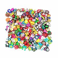 Silly Panda Charm Your Clogs PVC Accessories for Trendsetting Footwear Random Pack of 6,12,20,24,30,36