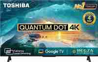 TOSHIBA M550MP 164 cm (65 inch) QLED Ultra HD (4K) Smart Google TV With Full Array Local Dimming, Power Bass woofer, and HSR 120 Mode (65M55OMP)