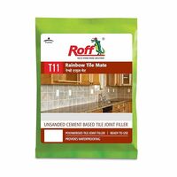 Pidilite Roff Rainbow Tile Mate for filling tile joints on floor and wall tiles (5mm width tile) - 1 kg (Natural)