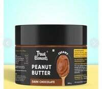 Peanut Butter Dark Chocolate 350gm by True Elements @ Re 1 + Delivery charges