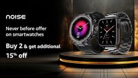 Noise Smartwatches Upto 80% Off + Buy 2 items, get 15% off