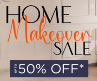 At Home - Home Makeover Sale- Up to 50% Off