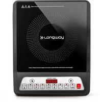 Longway Elite Plus IC 2000 W Induction Cooktop (Black, Push Button)