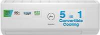 Godrej 5-in-1 Convertible Cooling 2023 Model 1.5 Ton 5 Star Split Inverter i-sense Technology AC