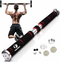 Fashnex Pull up Bar, Chin up Bar for 65cm-85cm Door Way size,chinups at Home exercises for Men and Women