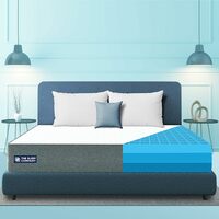 The Sleep Company SmartGRID Luxe 8 Inch King Size Soft Mattress with LuxioTec for Luxury Comfort | 10 Years Warranty