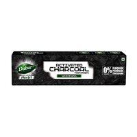 DABUR Herb'L Activated Charcoal Toothpaste-120G|Black Gel Toothpaste|Whitening Toothpaste