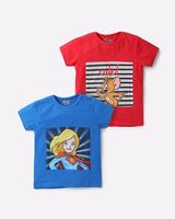 Kid's Printed Tshirt (Pak Of 2) upto 75% off starting From Rs.90