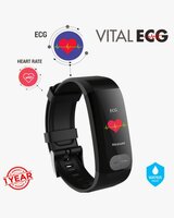 [Lowest]  GOQII Vital Ecg Activ Fitness Band with 3-month Personal Coaching
