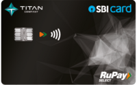 SBI Titan RuPay/Visa Credit Card launched