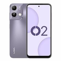 Lava O2 (Majestic Purple, 8GB RAM, UFS 2.2 128GB Storage) |AG Glass Back