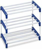 TheNextStore Metal, Plastic Shoe Stand  (3 Shelves, DIY(Do-It-Yourself))
