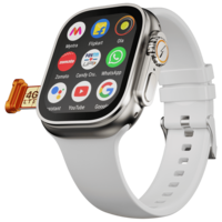 Fire-Bolt Oracle Wi-Fi+4G SIM Android OS Wristphone (49mm Display, In Built GPS, Cloud Whisper Strap)