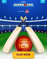 Zepto - Play Superover Game & Win Match Tickets & Rewards Upto 1 CR