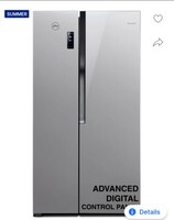 Godrej 564 L Frost Free Side by Side Refrigerator  with Multi Air Flow Technology And Customised Temperature Settings on Flipkart
