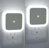 Chillyfit 4 Pack Night Lamp Sensor Light for Bedroom Bed Side Home | Smart Automatic ONOFF Dim LED Lights | Energy Saving 0.5W Lamp | Long Life for Hallway, Stairs, Kitchen, Bathroom 