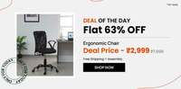 Pepperfrey Deal of the Day: Style Breathable Mesh Ergonomic Chair in Black Colour, By VOF