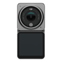 DJI Action 2 Dual Screen Combo 4K and 12MP 120 FPS Waterproof Action Camera with 4-mic Matrix Stereo (Black)