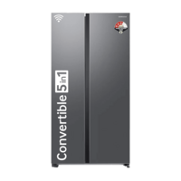 Lowest - SAMSUNG 653 Litres 3 Star Frost Free Side by Side Refrigerator with Twin Cooling Plus Technology (RS76CG8003S9HL, Refined Inox)