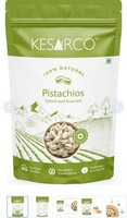 Pistachios (Salted & Roasted) 400gm(200gm x 2) by Kesarco