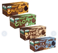 Millet cookies  75 gms * 5 packs with free delivery 