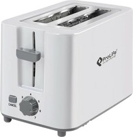 PROLIFE ESTELLA, 700W, 2-Slice Pop-up Toaster with Auto Shut Off, White