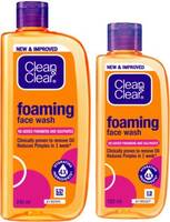 Clean & Clear Foaming Face wash 390ml| Clinically proven| Pimple & Acne removal Face Wash  (390 ml) [560001 Available]