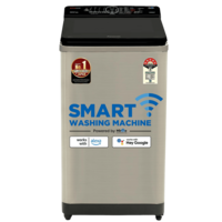 Panasonic 8 kg 5 Star Fully Automatic Top Load Washing Machine (NA-F80V10SRB, In-built Heater, Stainless Steel)