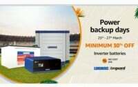 Amazon Power Backup Days [March 25 - 27]  Min 30% off + No Cost Emi