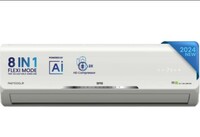 IFB AI Convertible 8-in-1 Cooling 2024 Model 1.5 Ton 5 Star Split Inverter With Heavy Duty Cooling AC  - White
