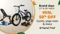 Symactive Brand Days - Min 50% off on Cycles, Yoga mats & more