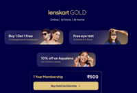 Lenskart free gold membership for 1 year worth Rs. 500