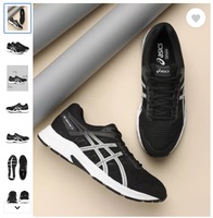 Asics  GEL CONTEND 5B Running Shoes For Men  (Black)