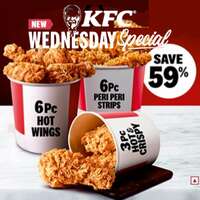 KFC Wednesday special (15 pieces bucket) at 399.04