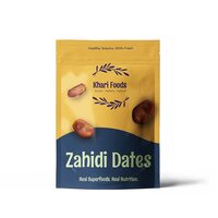 Khari Foods Premium Dried Zahidi Brown Dates, Khajur/Khajoor 1 kg